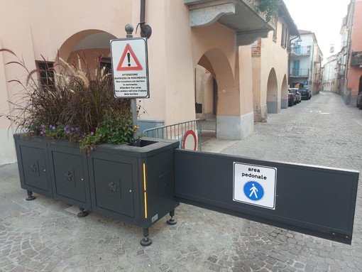 Il nuovo varco automatico di Bene Vagienna Il nuovo varco automatico di Bene Vagienna