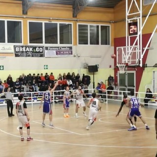 Un momento della partita