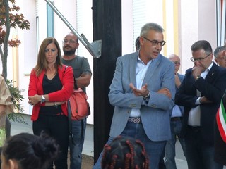 Alcuni momenti della cerimonia inaugurale Alcuni momenti della cerimonia inaugurale