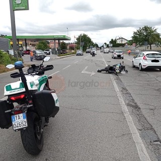 La scena dell'incidente