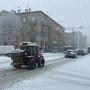 Nevicata in corso Nizza, immagine di repertorio dall'archivio del Comune di Cuneo