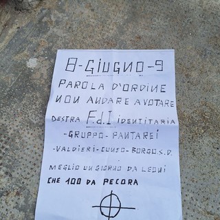 Volantini fascisti a Valdieri, Gribaudo (PD) all'attacco di Panta Rei. La replica: &quot;Prendiamo le distanze. Noi facciamo politica in modo serio&quot;