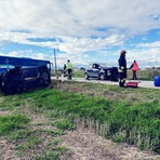 Le auto coinvolte nel sinistro