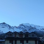 La neve caduta sulle montagne di Limone Piemonte La neve caduta sulle montagne di Limone Piemonte
