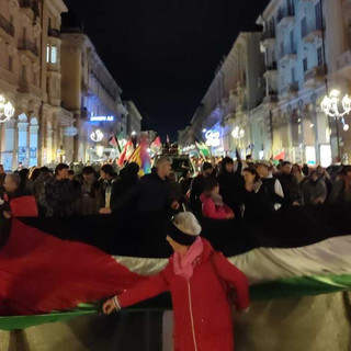 Immagine archivio di una manifestazione a Cuneo