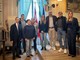 Rinnovata l'intesa tra la giunta guidata dal sindaco Luca Robaldo e Cgil, Cisl e Uil coi pensionati Spi, Fnp e Uilp Rinnovata l'intesa tra la giunta guidata dal sindaco Luca Robaldo e Cgil, Cisl e Uil coi pensionati Spi, Fnp e Uilp