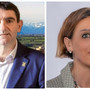 Il sindaco Dario Tallone e la consigliera Mirella Brizio Il sindaco Dario Tallone e la consigliera Mirella Brizio