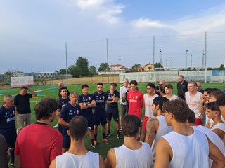 Nelle foto alcuni scatti dalla prima giornata di raduno della formazione cuneese Nelle foto alcuni scatti dalla prima giornata di raduno della formazione cuneese
