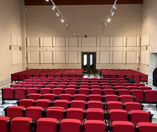 A Cuneo la Sala San Giovanni rinasce con una nuova acustica: completata la riqualificazione da 150mila euro