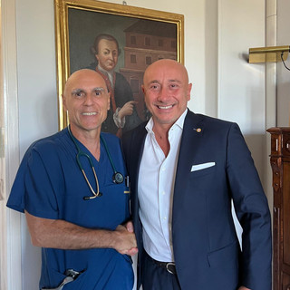 Da sinistra, Lauria e Tranchida