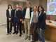Nella foto di gruppo, da sinistra: Daniela Ferrero, sales &amp; project manager di Langhe Experience, il direttore Aca Fabrizio Pace, il past president del Consorzio Turistico Langhe Monferrato Roero Ferruccio Ribezzo accanto al nuovo presidente Bruno Viberti, la presidente del Consorzio Piccole Strutture Ricettive Raffaella Pittatore e Chiara Bergadano, marketing manager di Langhe Experience.