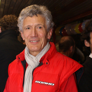 Un'immagine del 2010: Roberto Boano alla presentazione della Dakar col figlio Ivan
