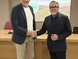 Il passaggio di consegne tra Ribezzo e Viberti Il passaggio di consegne tra Ribezzo e Viberti