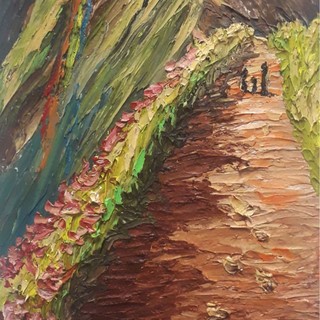 Dipinto dell'artista Fabrizio Oberti