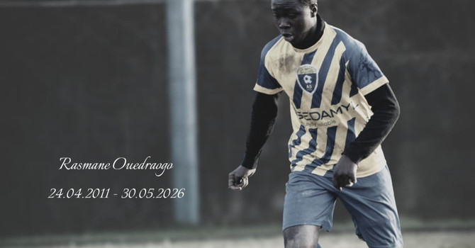 "Ciao Ras": l'immagine pubblicata dall'Olimpic Saluzzo per ricordare il suo giovane calciatore "Ciao Ras": l'immagine pubblicata dall'Olimpic Saluzzo per ricordare il suo giovane calciatore