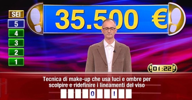 Il tarantaschese Giorgio Giuliano nuovo campione di "Caduta Libera" Il tarantaschese Giorgio Giuliano nuovo campione di "Caduta Libera"