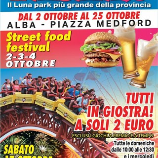 "AlbaLand" 2026 ad Alba: dal 2 al 25 ottobre torna il grande luna park in piazza Medford "AlbaLand" 2026 ad Alba: dal 2 al 25 ottobre torna il grande luna park in piazza Medford