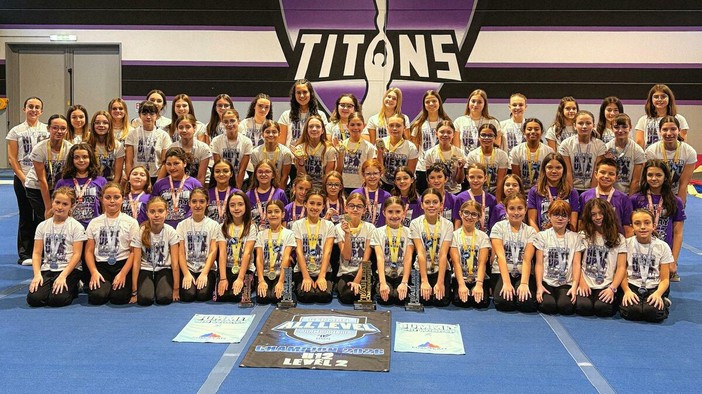 Alba Cheer Titans trionfano in Germania: poker di medaglie e doppia qualificazione europea al German All Level West