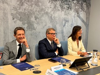 Alcuni momenti dell’incontro di Barbieri con i responsabili di settore ACA