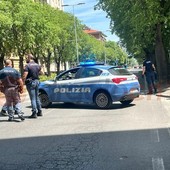 Polizia e Polizia Locale sul luogo dell'incidente Polizia e Polizia Locale sul luogo dell'incidente