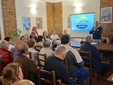 Nelle foto alcuni momenti della serata di presentazione tenuta all'agriturismo Gallina