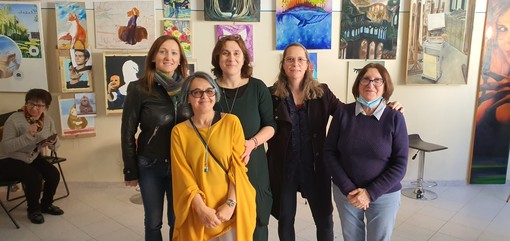 Paola Marengo, Emilia Cerrina, Paola Filigheddu e Daniela Melotti