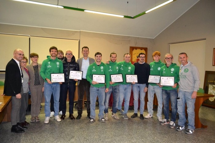 L’Amministrazione comunale ha celebrato i successi della Polisportiva Cortemilia