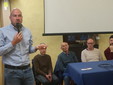Nelle foto alcuni momenti della serata tenuta nel salone della biblioteca civica Nelle foto alcuni momenti della serata tenuta nel salone della biblioteca civica