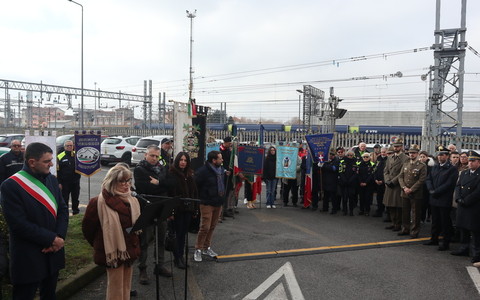 Le autorità fossanesi alle celebrazioni del Giorno della Memoria