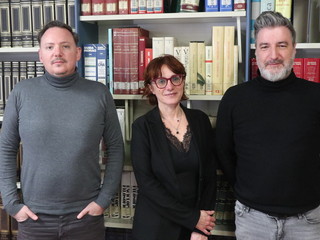 La presidente Moretta con il vice Bergese e il segretario Testolin