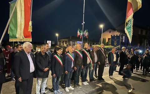 Busca e Costigliole Saluzzo unite nel ricordo dell’eccidio di Ceretto con la marcia per la pace
