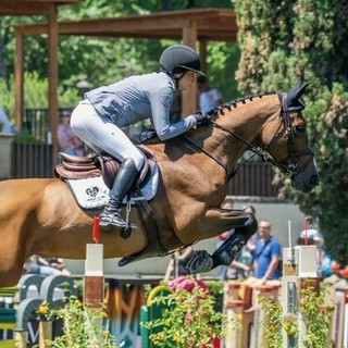 Marie Eder Ferrero in gara alla competizione romana