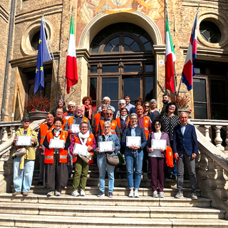 Bra, la Giunta comunale ha ringraziato i volontari del “Pedibus” Bra, la Giunta comunale ha ringraziato i volontari del “Pedibus”
