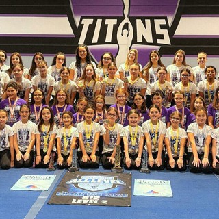 Alba Cheer Titans trionfano in Germania: poker di medaglie e doppia qualificazione europea al German All Level West