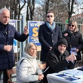 La Lega a Fossano a difesa del poliziotto e delle Forze dell’Ordine, Bergesio: “Difendiamo coloro che sono la sicurezza nel nostro Paese” [FOTO E VIDEO]