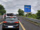 Auto in coda sulla direttrice Cuneo della tangenziale albese Auto in coda sulla direttrice Cuneo della tangenziale albese