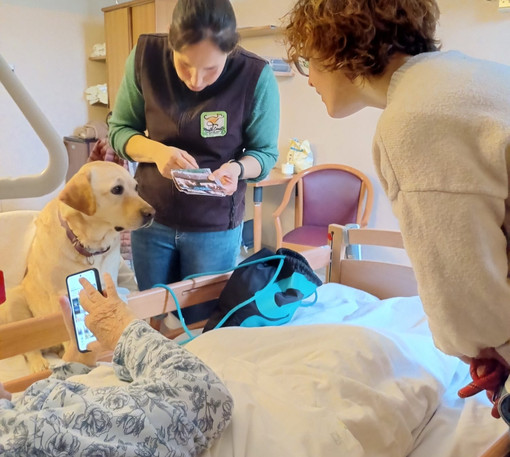 "Amico Cane": la Pet Therapy arriva all'Hospice di Busca con l'Associazione La Cura nello Sguardo "Amico Cane": la Pet Therapy arriva all'Hospice di Busca con l'Associazione La Cura nello Sguardo