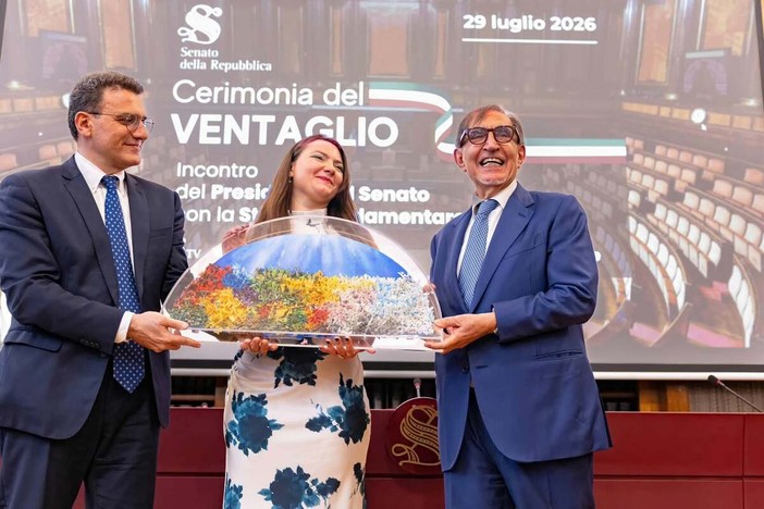 Ieri in Senato la cerimonia del Ventaglio