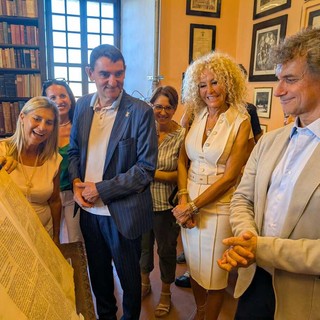 A Fossano col sindaco Dario Tallone e la Natascia Chiarlo