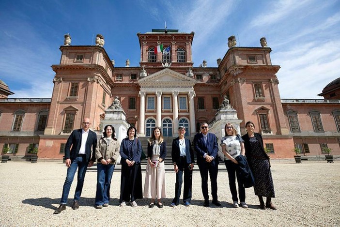 Il sopralluogo della Commissione al Castello di Racconigi Il sopralluogo della Commissione al Castello di Racconigi