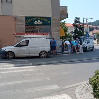 Addetti Enel al lavoro