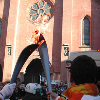 Fiamma Olimpica 2006 - archivio foto Alba