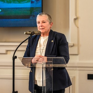 La sindaca di Cuneo Patrizia Manassero