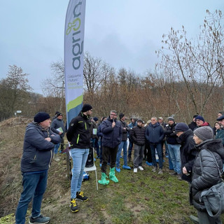 Agrion sperimenta a Cravanzana l'impollinazione artificiale dei noccioleti: lunedì il via con 200 operatori