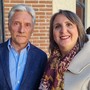 In foto Silvia Gullino con Giuseppe Saronni (Novara, 22 settembre 1957)