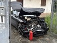 La scena dell'incidente