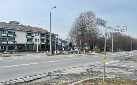 L’intersezione di corso Francia con via Entracque, via Vecchia di Borgo San Dalmazzo e via Vignolo, dove verrà realizzata la nuova rotatoria