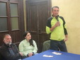 Nelle foto alcuni momenti della serata tenuta nel salone della biblioteca civica Nelle foto alcuni momenti della serata tenuta nel salone della biblioteca civica