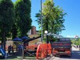 Il cantiere per la riqualificazione dell’area giochi del Parco della Rotonda Il cantiere per la riqualificazione dell’area giochi del Parco della Rotonda