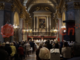 Il Duomo di Cuneo gremito di gente per la celebrazione eucaristica in occasione della festa patronale di San Michele Il Duomo di Cuneo gremito di gente per la celebrazione eucaristica in occasione della festa patronale di San Michele